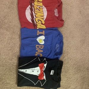 Bundle of men’s graphic T-Shirts